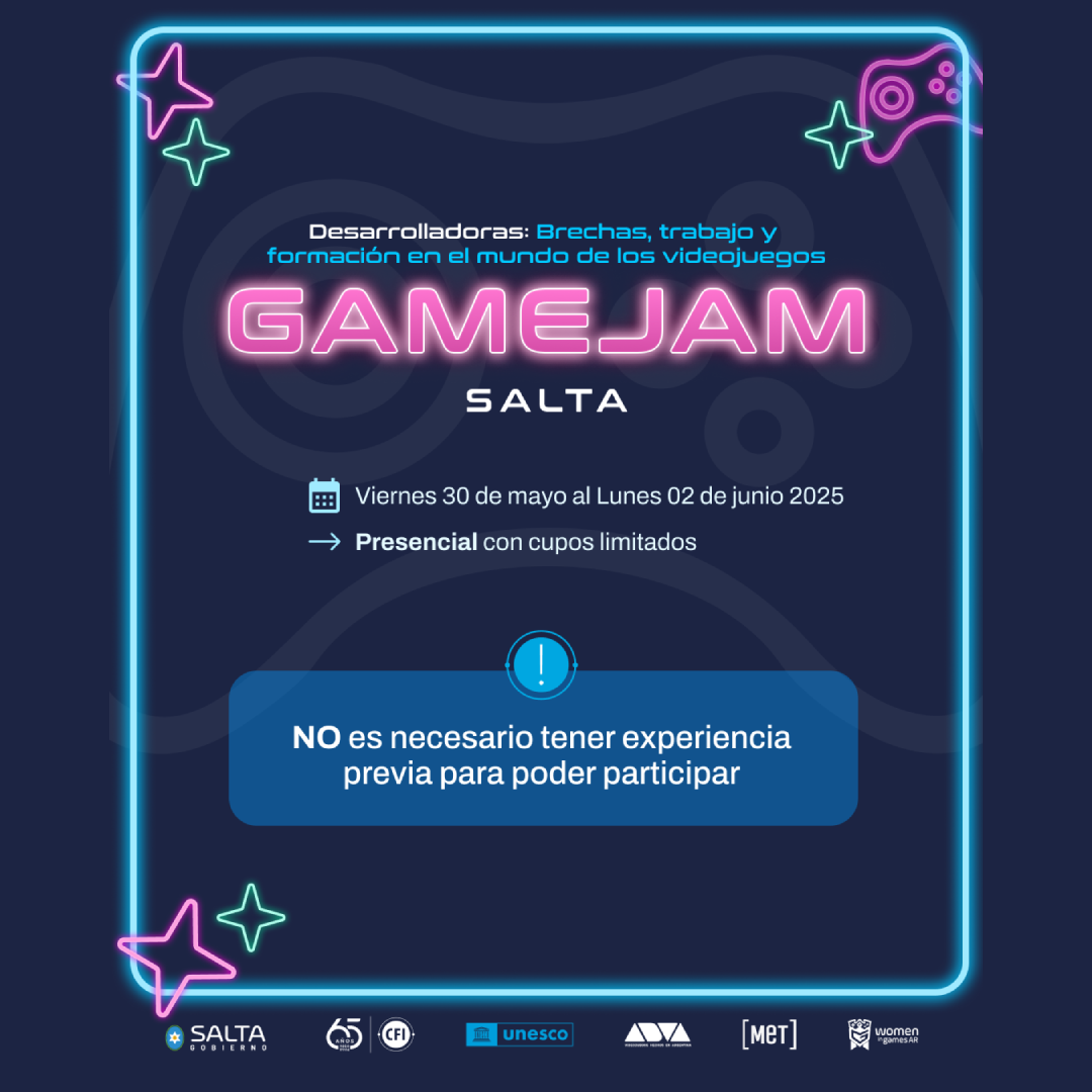GameJam Desarrolladoras - Salta
